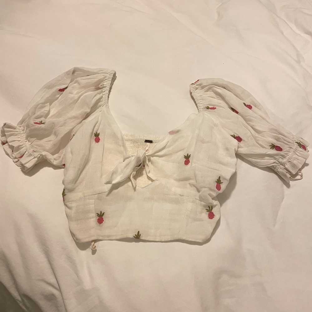 Free people strawberry top